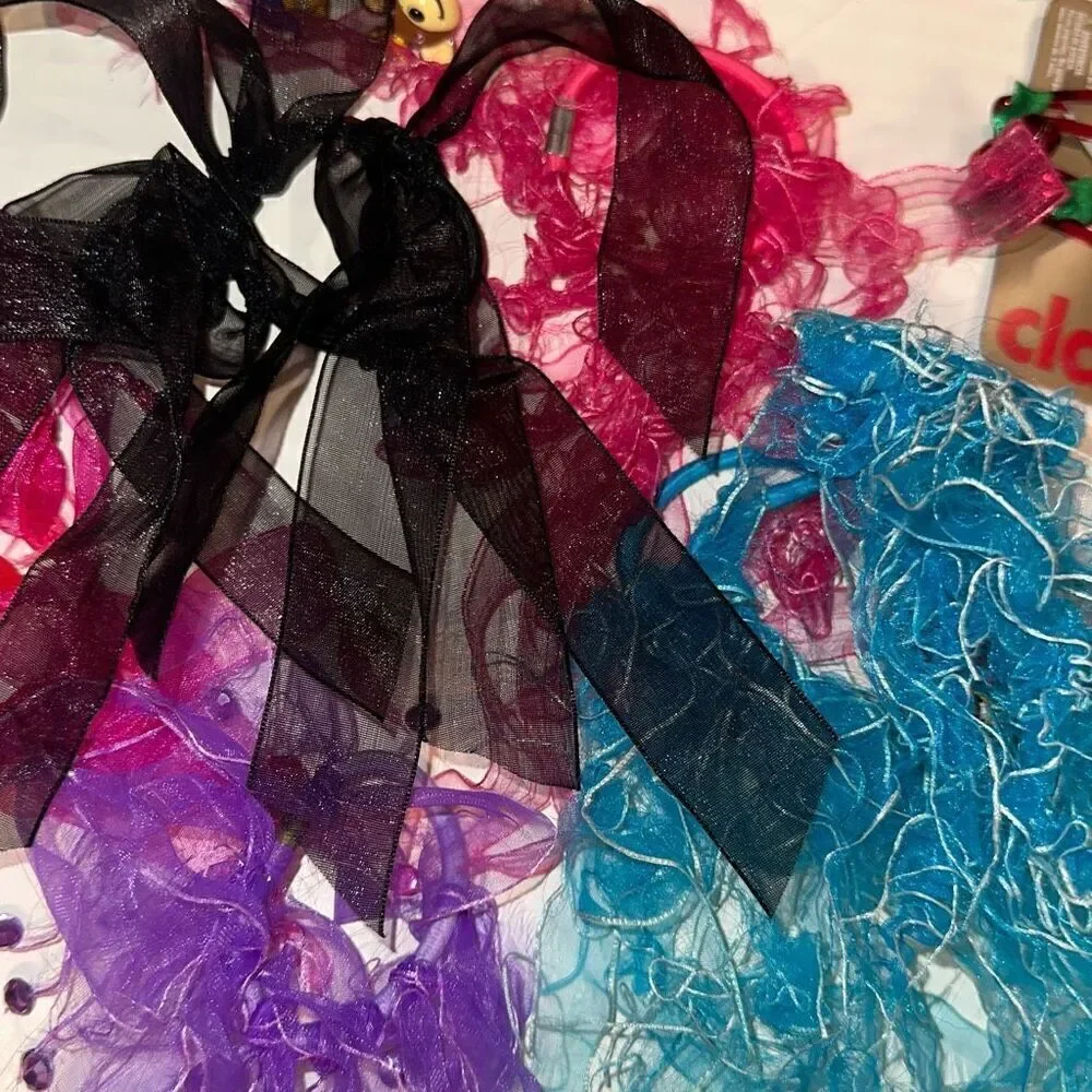 Mixed Lot Of Multicolor Hair Accessories Set 100+ Pieces Girls Multi-sizes